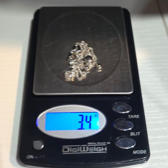 7 Inch 925 Sterling Silver Topaz Gem Hearts Adjustable Bracelet A145 - Picture 7 of 7